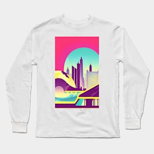 Tropical City Long Sleeve T-Shirt